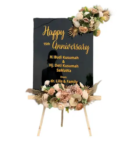 Papan Bunga Akrilik Kakaskasen Dua